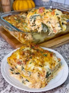 🍗🧀🔥🍝 Yummy & Easy Crack Chicken Lasagna