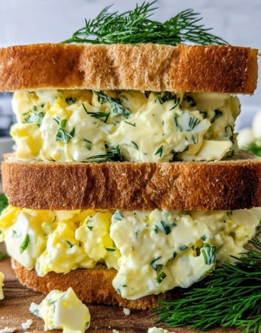 Yummy Egg Salad Sandwich