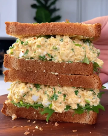 Yummy Egg Salad Sandwich