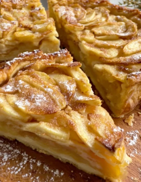 Yummy Flat Apple Pie Rustic Twist