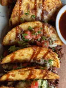 🌮🔥🍯🧄🥩 Yummy & Easy Garlic Butter Honey BBQ Beef Tacos