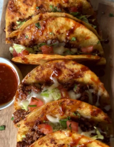 Yummy Garlic Butter Honey Bbq Beef Tacos