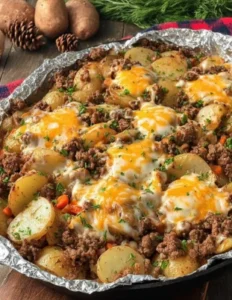 🤎🔥🍲 Yummy & Easy Hobo Casserole