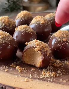 🥜🍰🤎 Yummy & Easy No-Bake Peanut Butter Cheesecake Balls