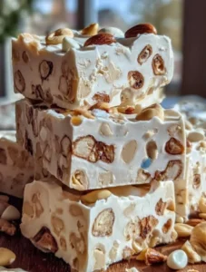✨  🤎🍬✨ Yummy & Easy Nougat Bars