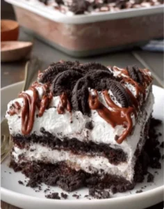 🍫🖤🍰 Yummy & Easy Oreo Lasagne