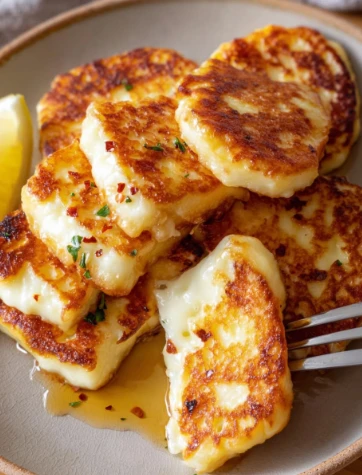 Yummy Panfried Halloumi