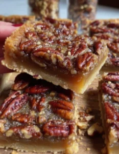 🤎🥧🧁 Yummy & Easy Pecan Pie Bars