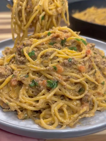 Yummy Taco Spaghetti