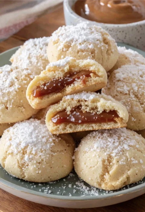 20minute Recipe Dulce Lechefilled Cornstarch Cookies