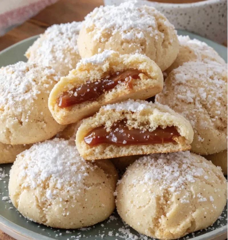 20minute Recipe Dulce Lechefilled Cornstarch Cookies