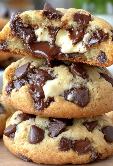 Chocolate Chip Cheesecake Cookies