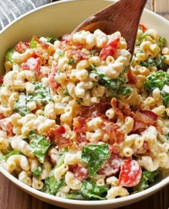 🥓🥗 BLT Macaroni Salad