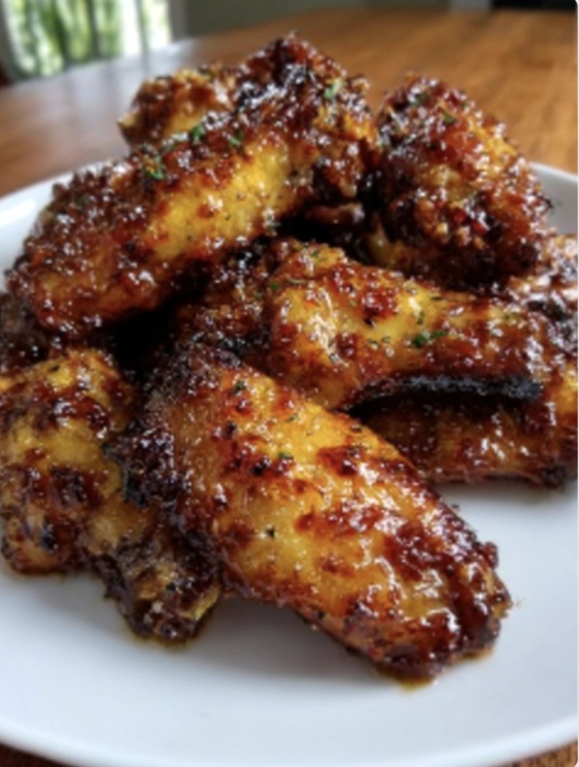 Brown Sugar Pineapple Wings Chicken