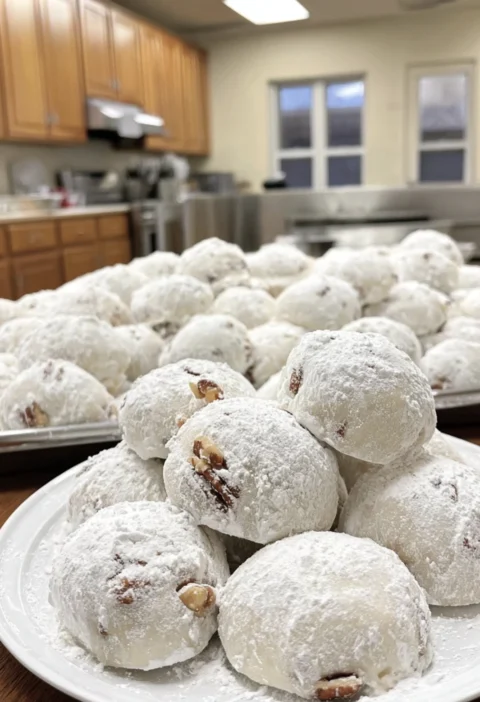 Buttery Pecan Snowball Cookies Meltinyourmouth