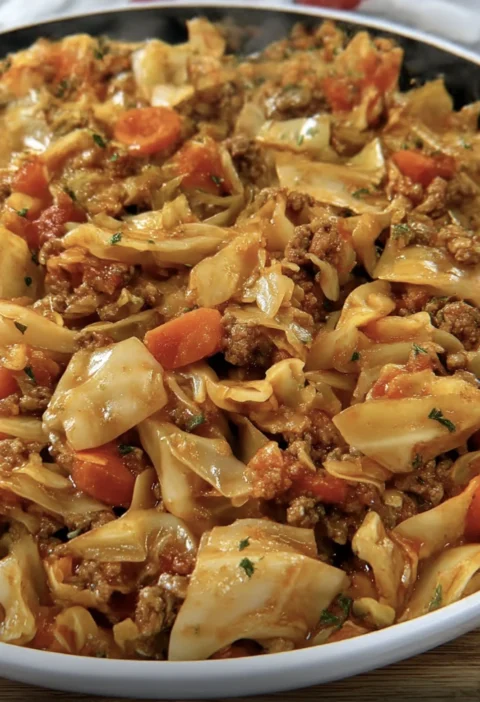 Cabbage Ground Beef