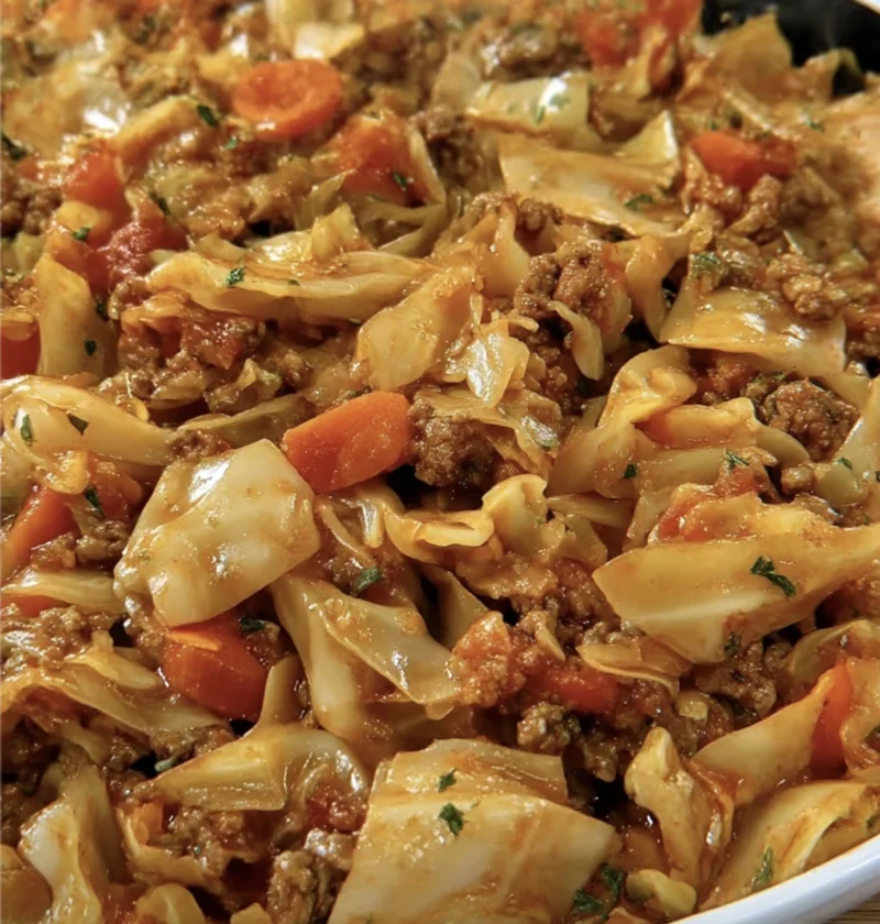 Cabbage Ground Beef