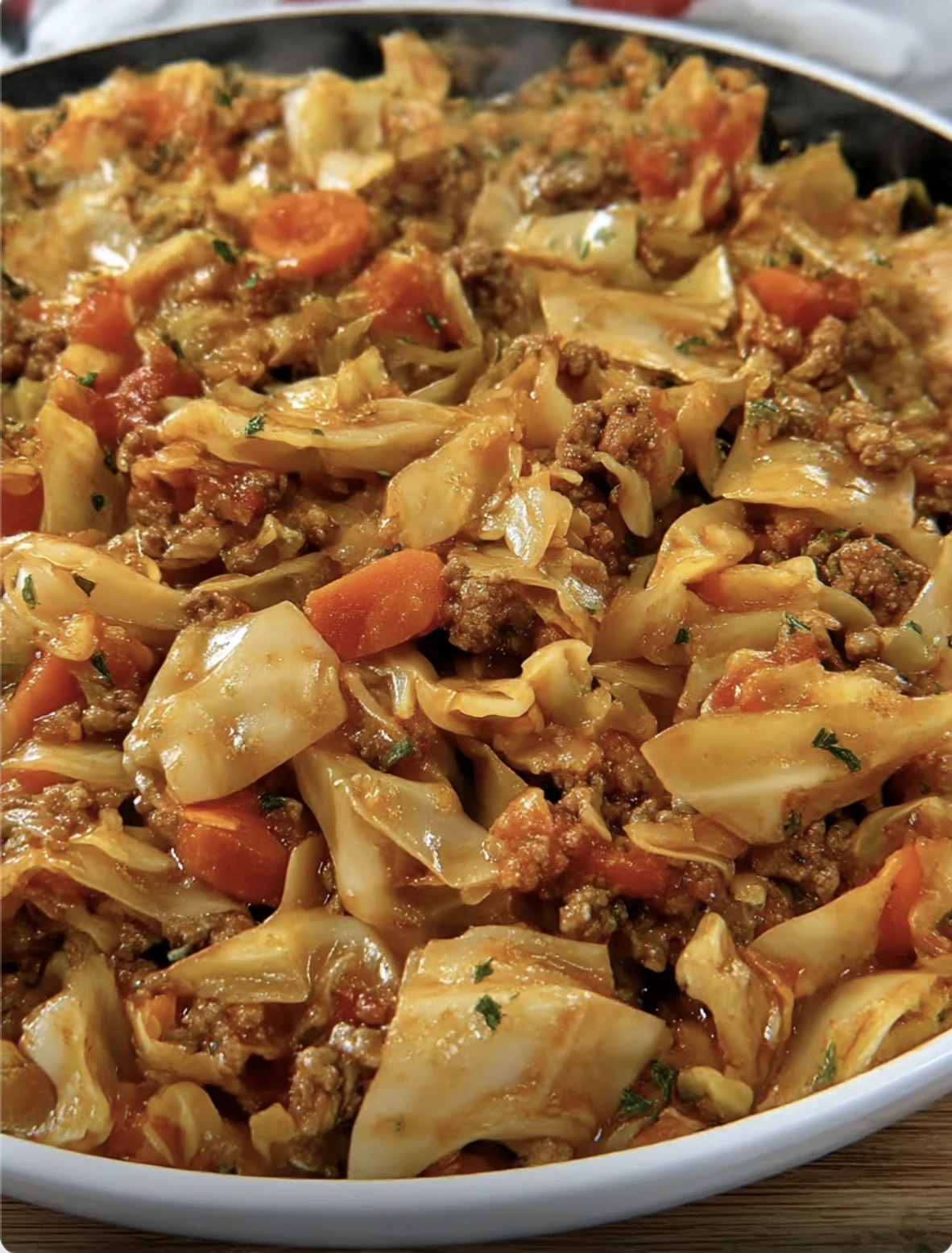 Cabbage and Ground Beef