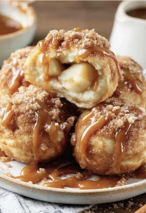 Caramel Apple Pie Bombs
