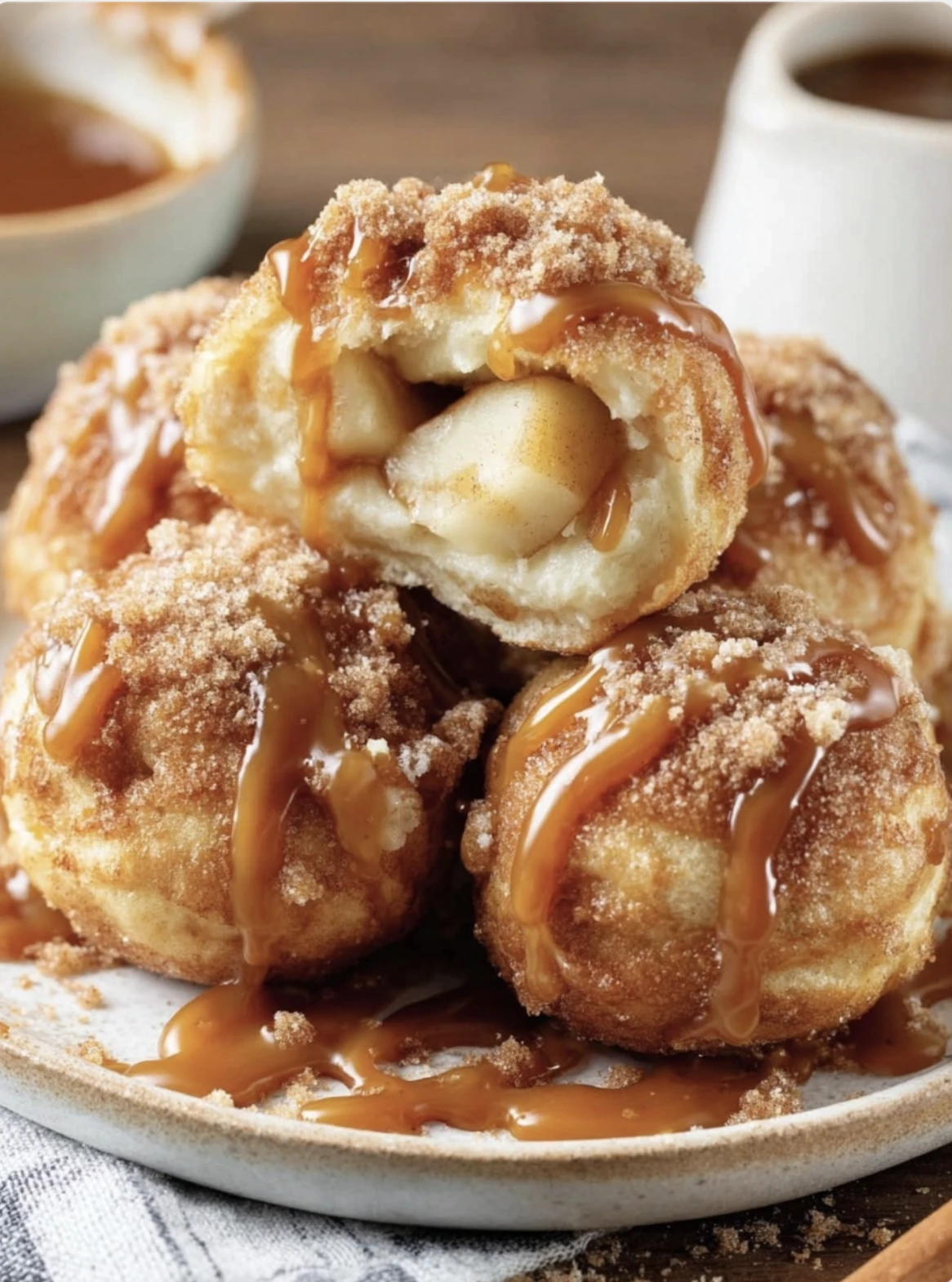 Caramel Apple Pie Bombs