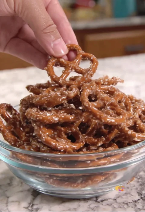 Church Lady Butter Toffee Pretzels