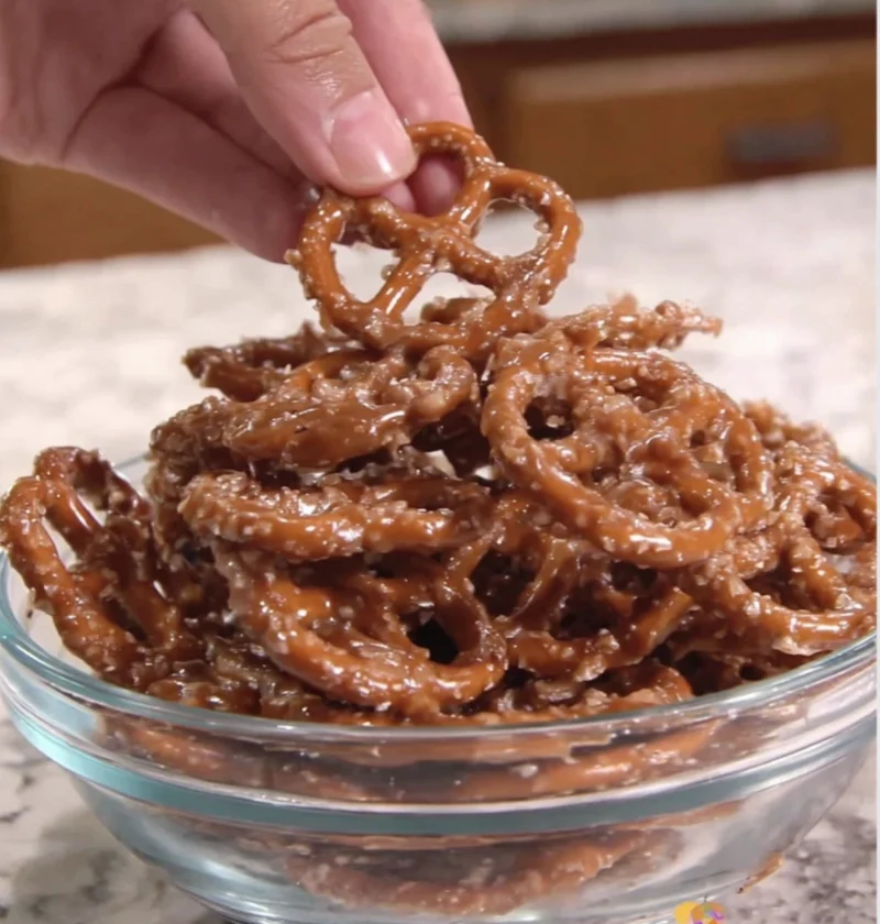 Church Lady Butter Toffee Pretzels