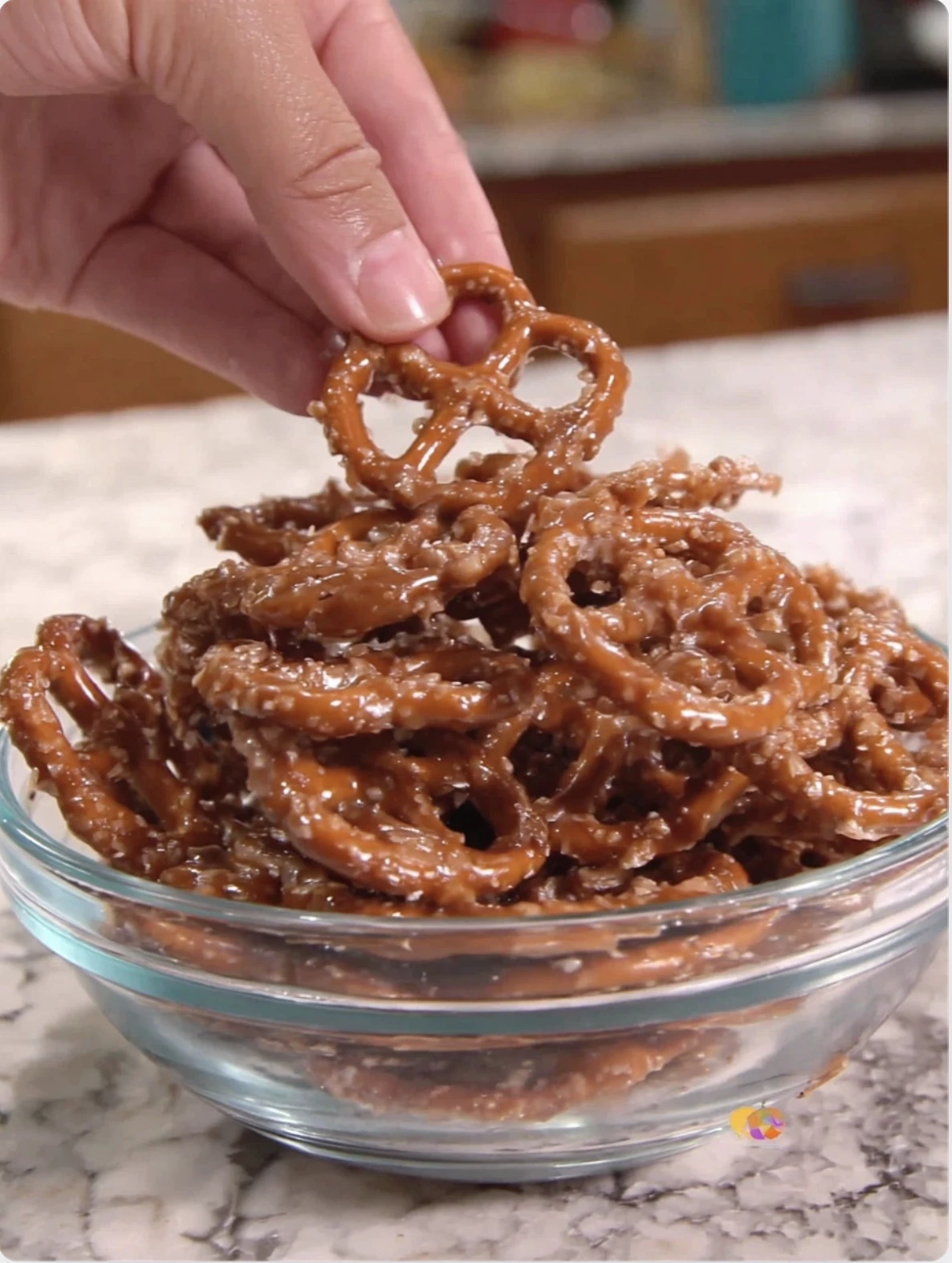 Church Lady Butter Toffee Pretzels