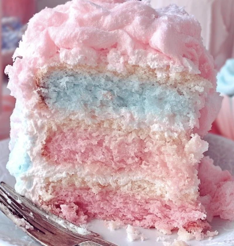 Cotton Candy Cake