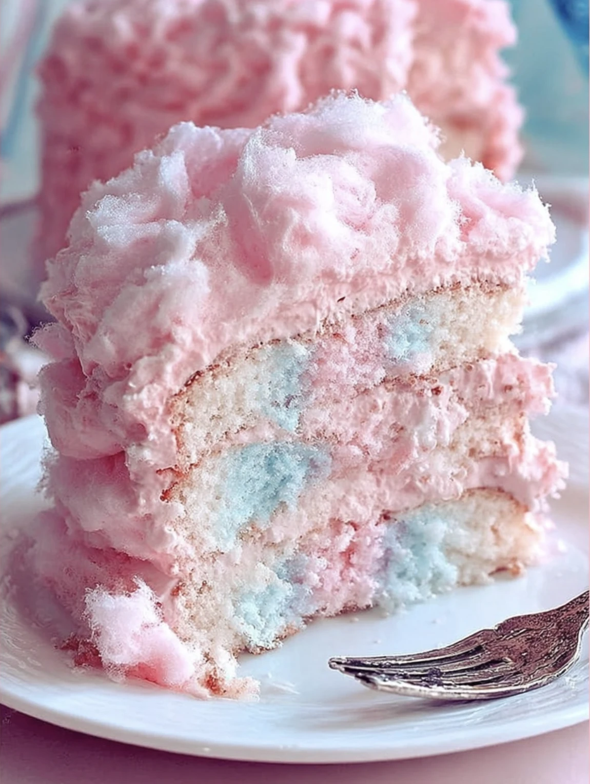 Cotton Candy Cake