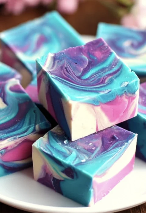 Cotton Candy Fudge