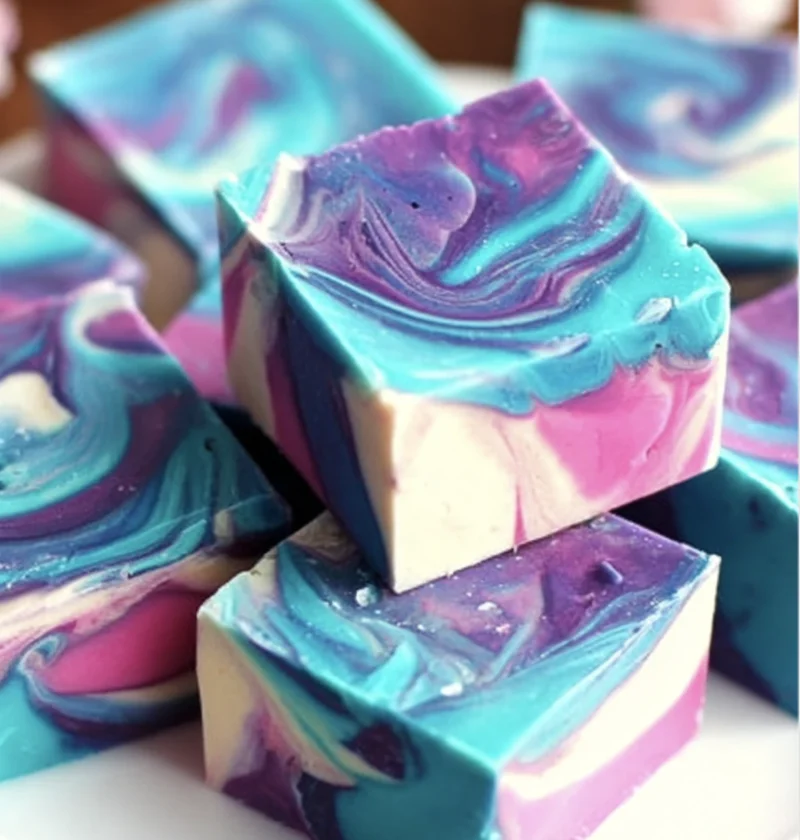 Cotton Candy Fudge