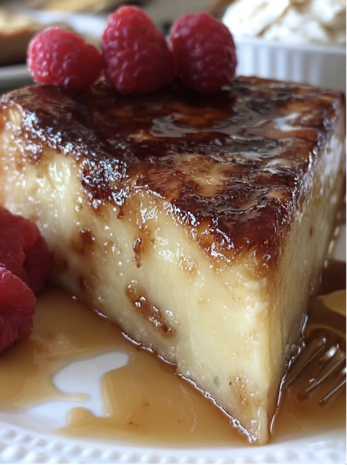 Crème Brûlée Cake