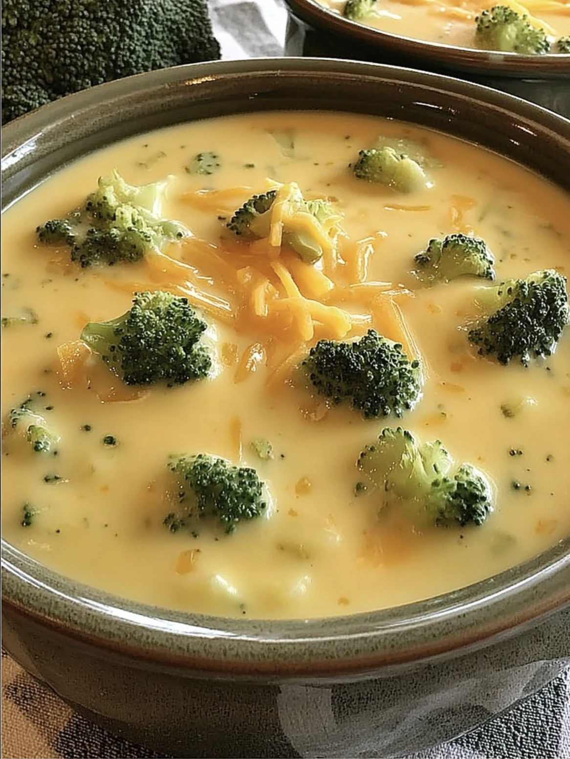 Crockpot Broccoli Cheddar Soup