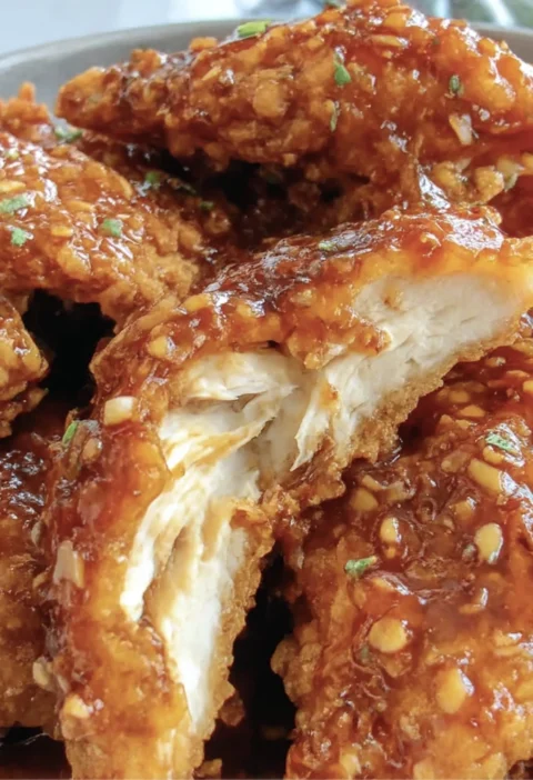 Double Crunch Honey Garlic