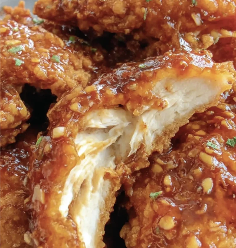 Double Crunch Honey Garlic