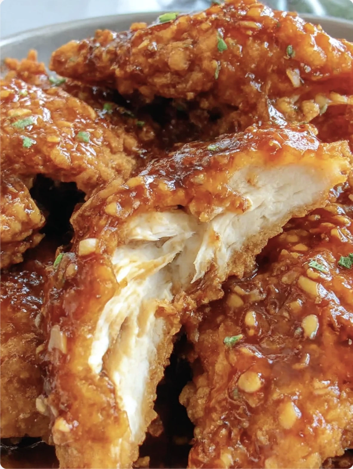 Double Crunch Honey Garlic