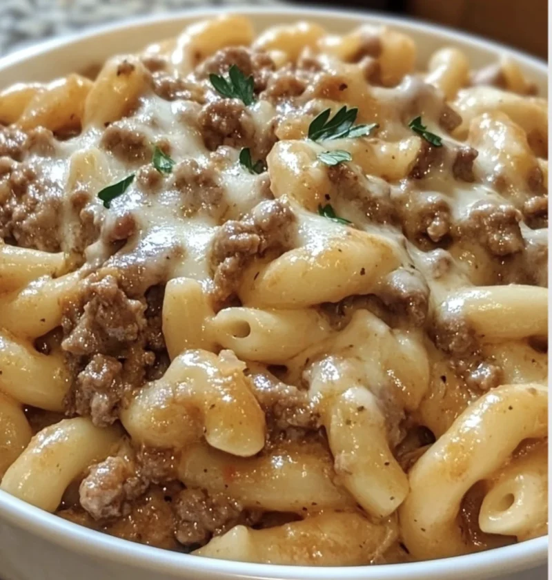 Onepot Homemade Beefaroni