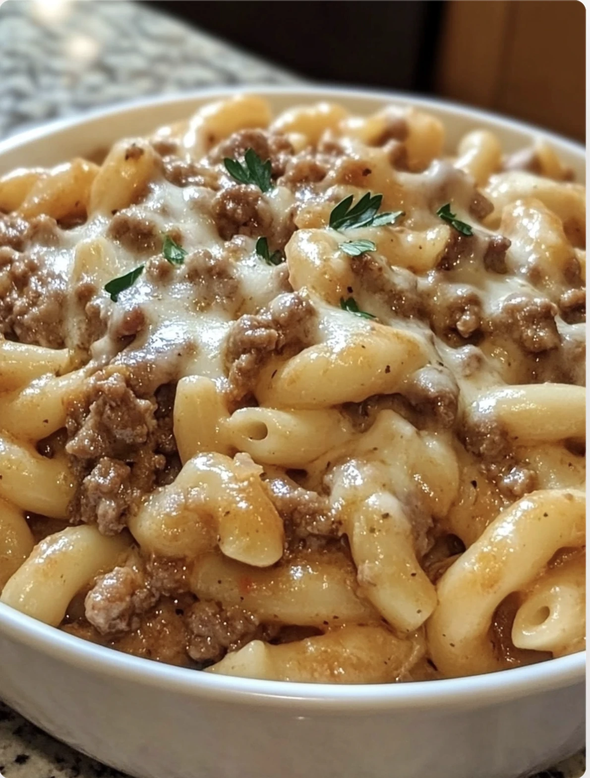 Easy One-Pot Homemade Beefaroni