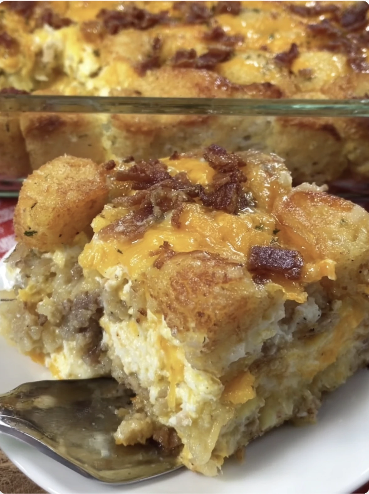 Easy Tater Tot Breakfast Casserole