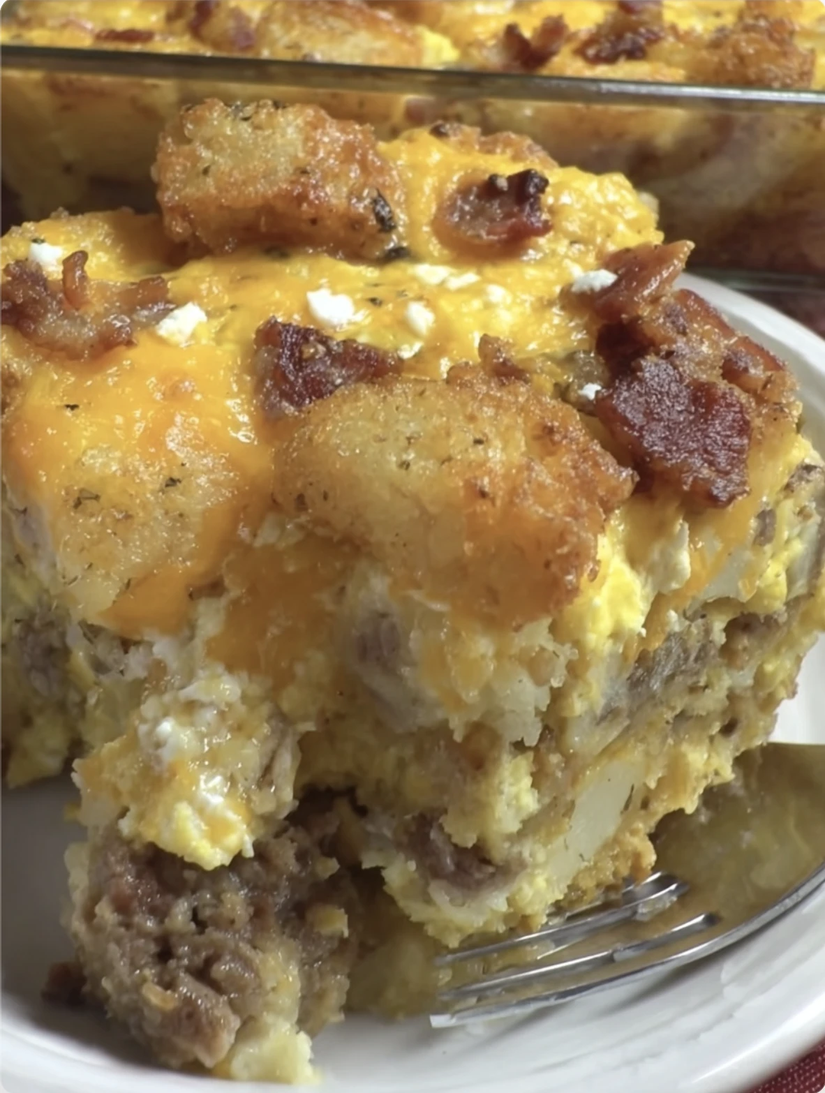 Tater Tot Breakfast Casserole