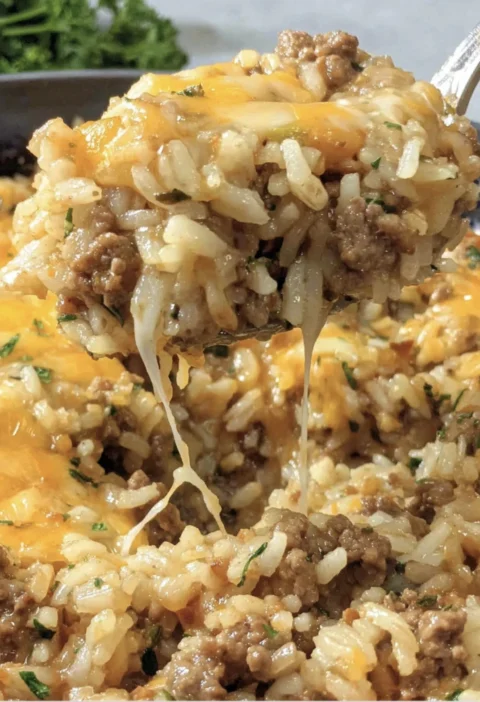 Familyfavorite Hamburger Rice Casserole