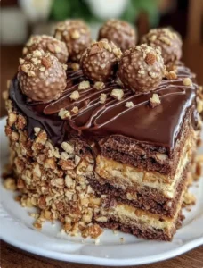 Ferrero Rocher Cake