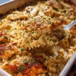 🥦🍗 Creamy Broccoli Chicken Crescent Bake