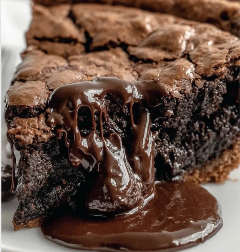 Gooey Brownie Pie