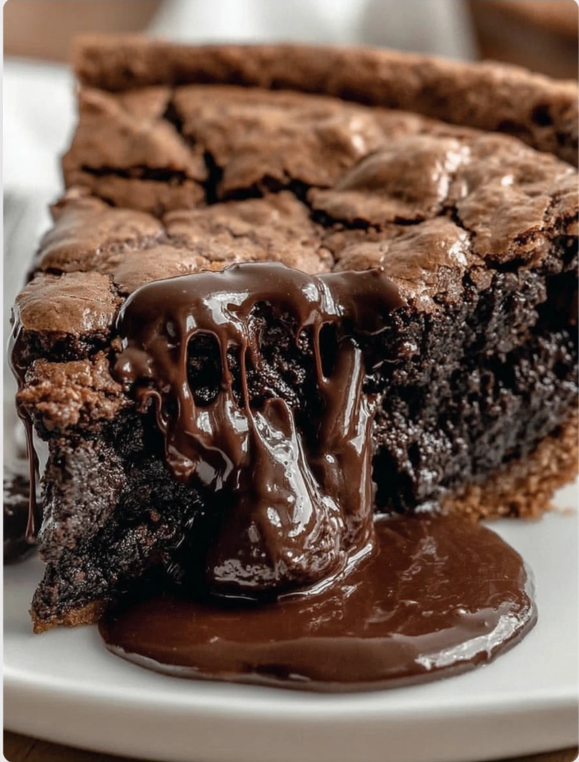 Gooey Brownie Pie