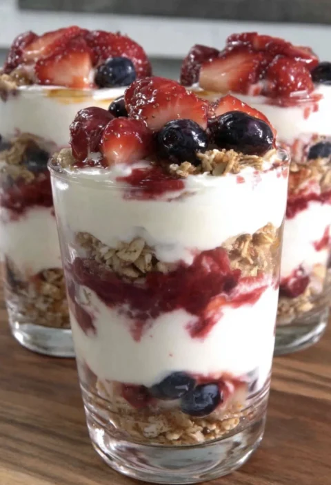 Healthy Berry Yogurt Parfait