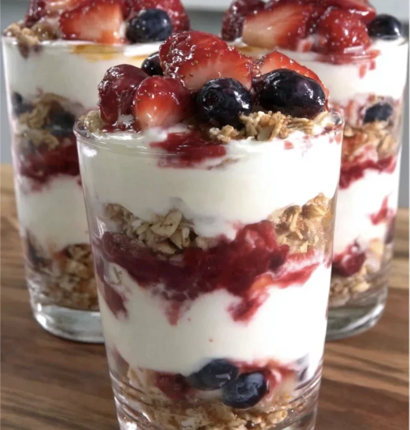 Healthy Berry Yogurt Parfait