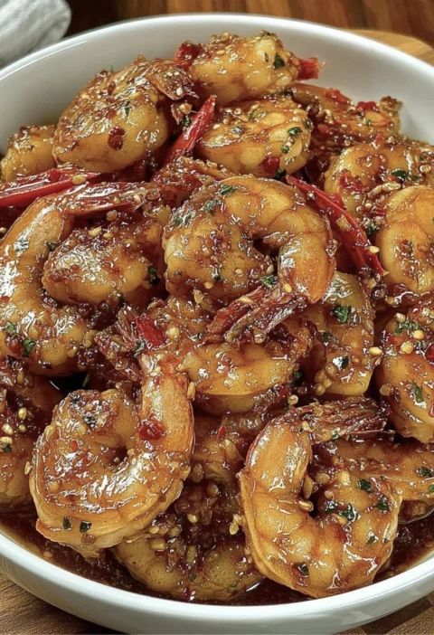 Homemade Spicy Garlic Shrimp Minutes