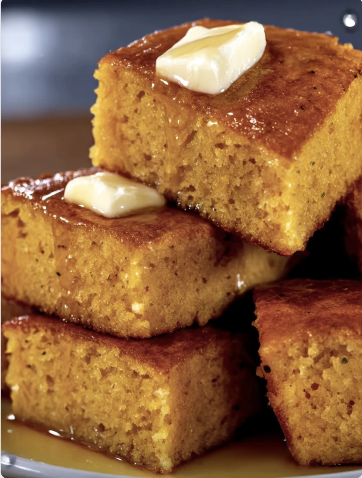 Honey Butter Sweet Potato Cornbread