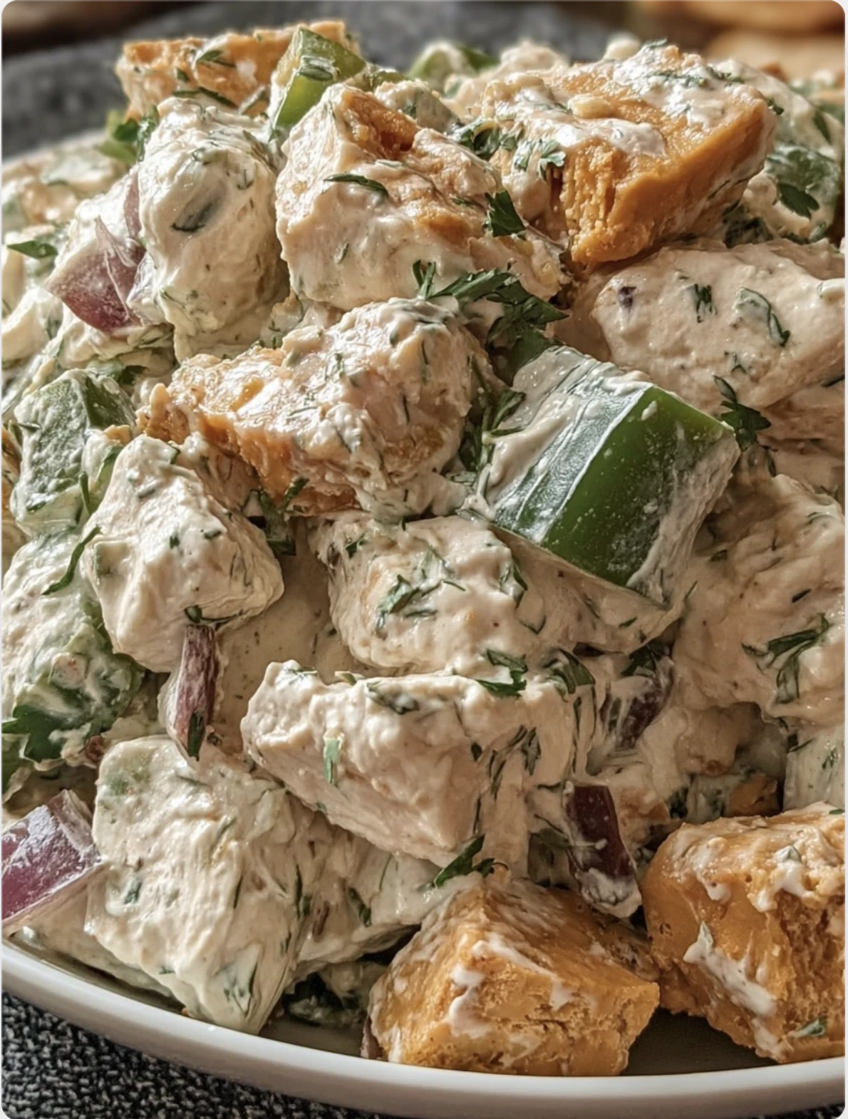 Jalapeño Popper Chicken Salad